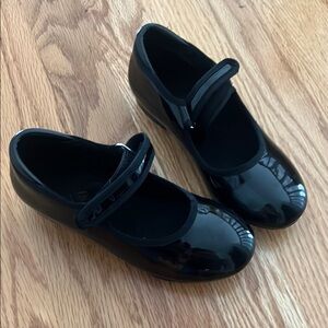 Stelle patent leather tap/jazz shoes